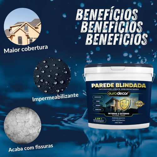 Tinta Impermeabilizante Parede Blindada - 18kg