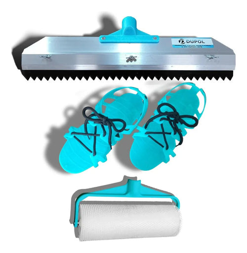 Kit Ferramentas Argamassa Autonivelante/ Cimento Liquido